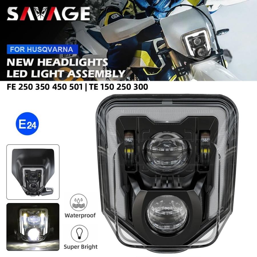 LED ヘッドライト アセンブリ Husqvarna ハスクバーナ Fe250 350 450
