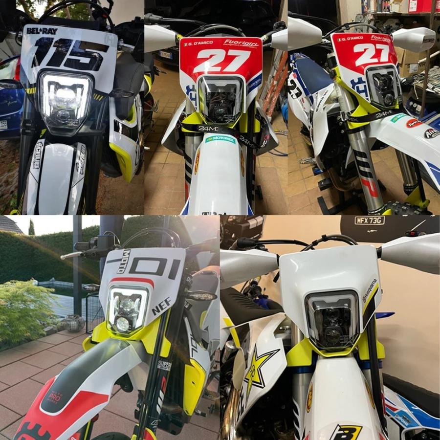 LED ヘッドライト アセンブリ Husqvarna ハスクバーナ Fe250 350 450