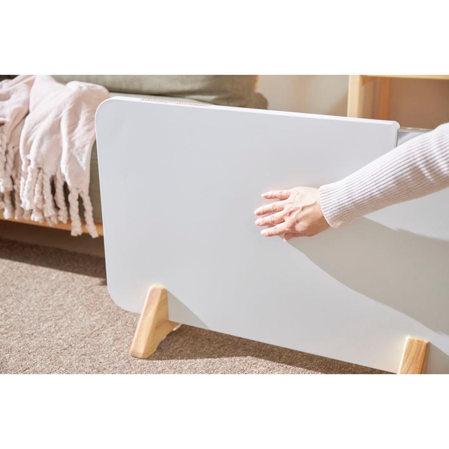 moku. コンベクターヒーター(パネルヒーター) ここぽか 1200W MCH-1202