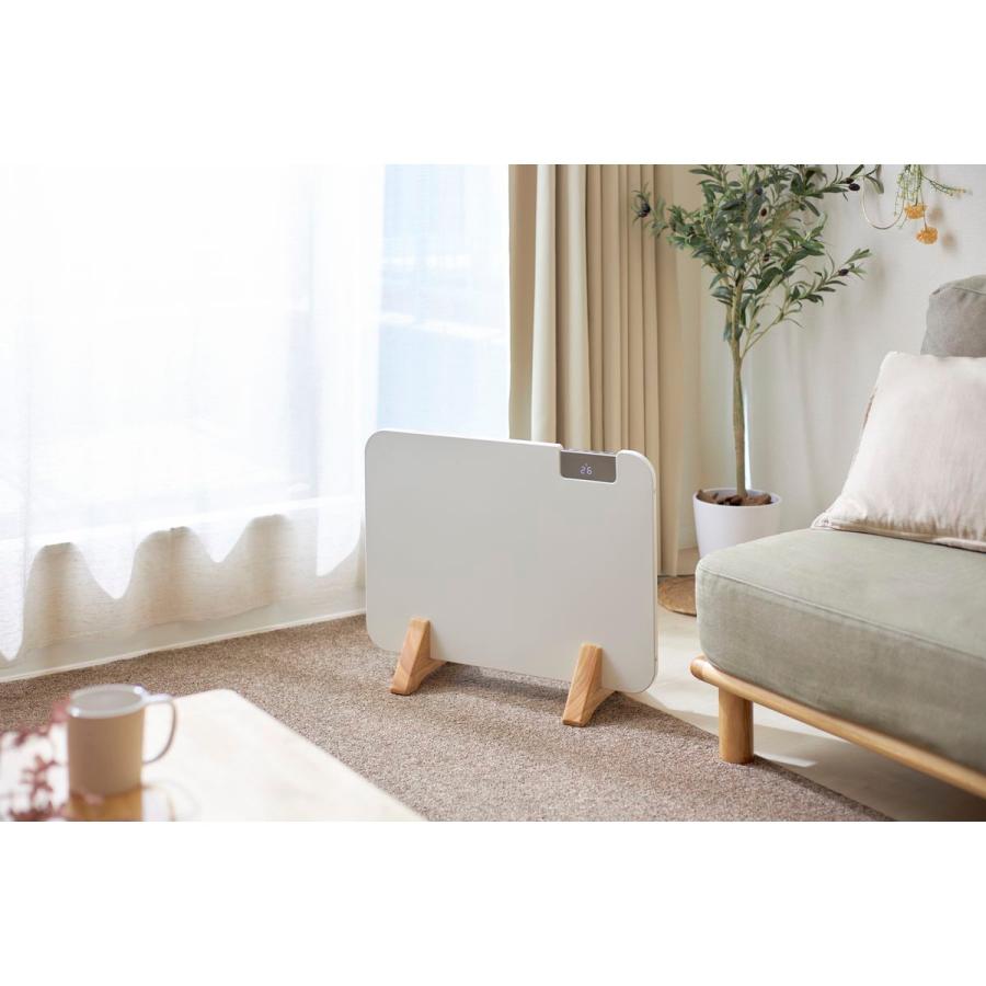 moku. コンベクターヒーター(パネルヒーター) ここぽか 800W MCH-0802