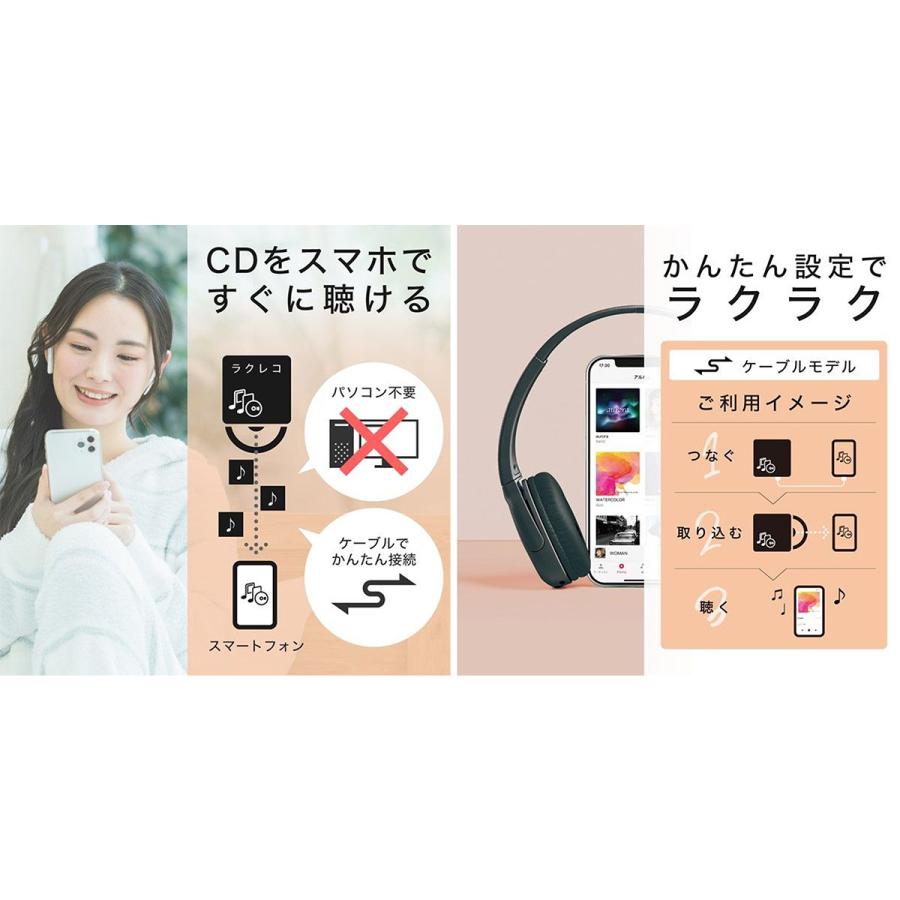 BUFFALO（バッファロー） スマートフォン用CDレコーダー ラクレコ