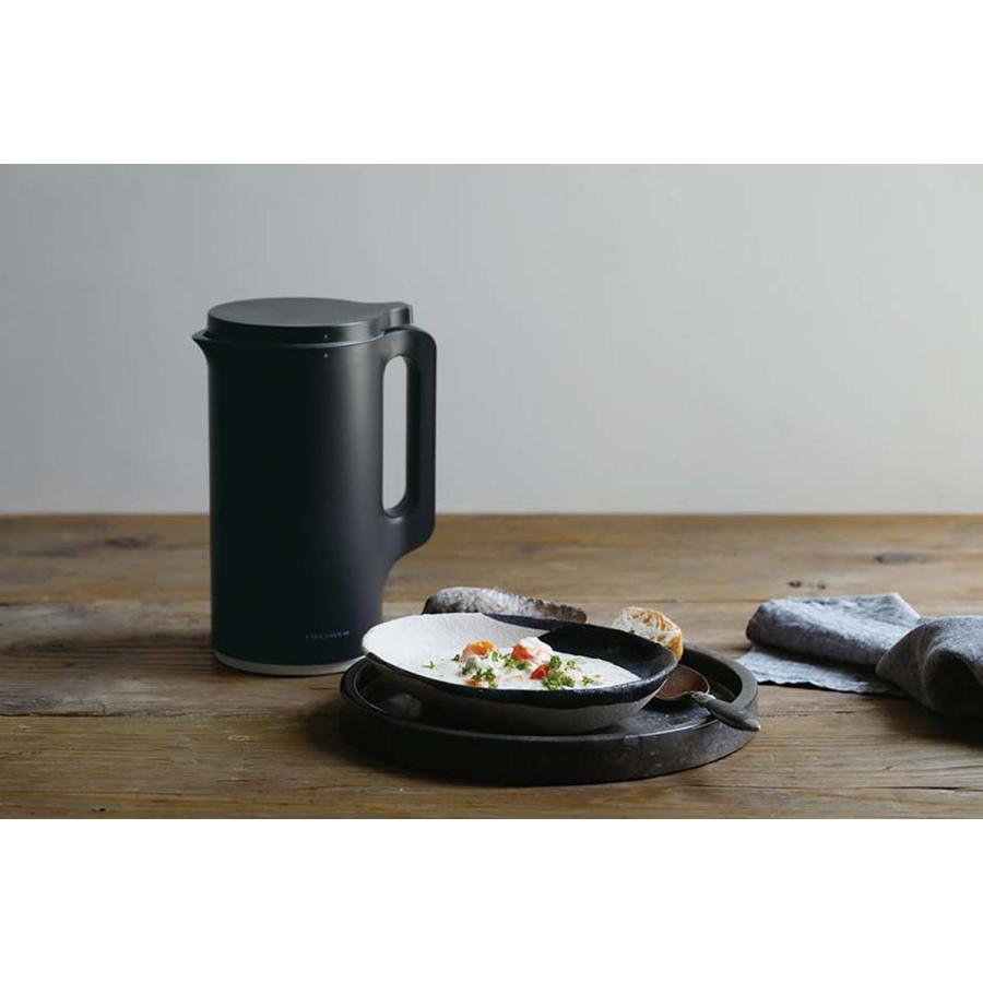 recolte（レコルト） 自動調理ポット ブラック 豆乳メーカー スープ