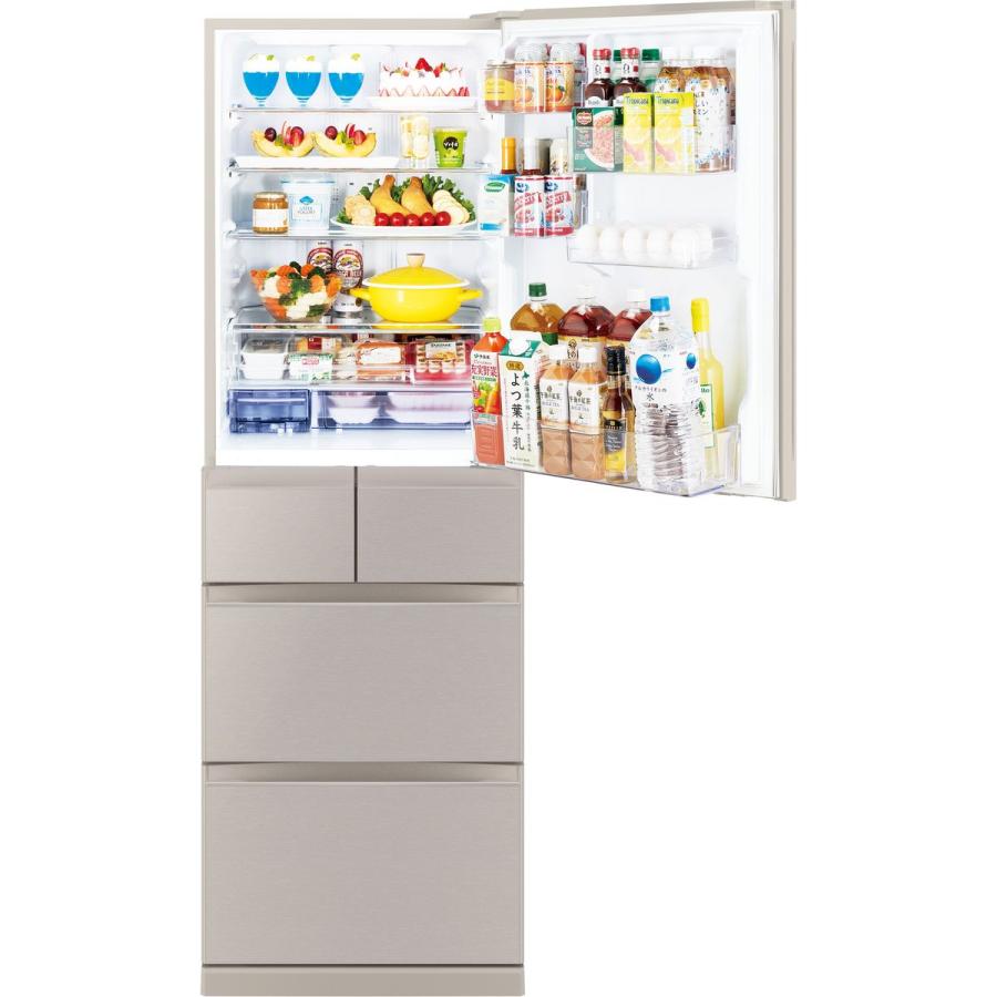 三菱（MITSUBISHI） 【在庫限り】冷蔵庫455L BDシリーズ 5ドア 置ける