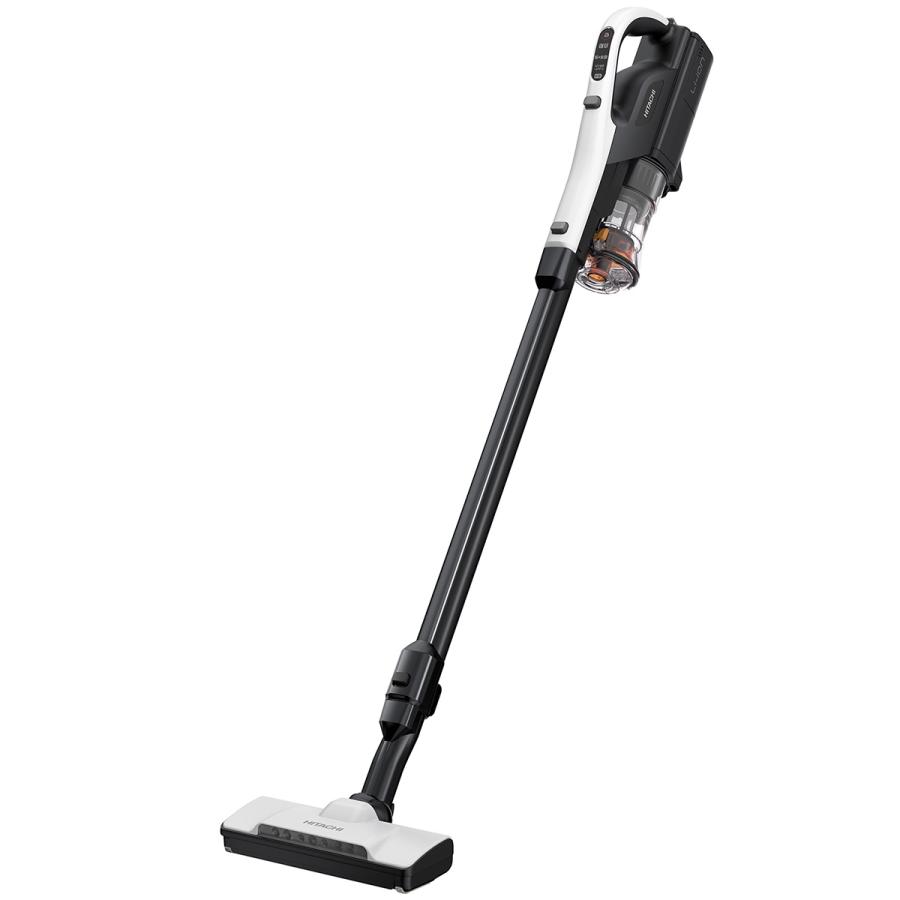 日立（HITACHI） コードレススティッククリーナー ホワイト 軽量1.5kg