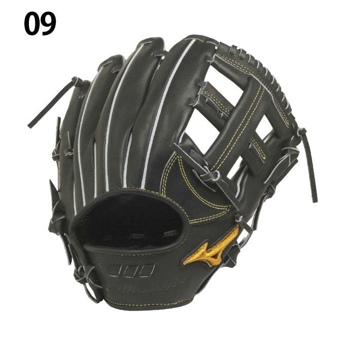 ミズノプロ 硬式内野手用 5DNA 黒 収納袋付き サイズ8 楽天市場