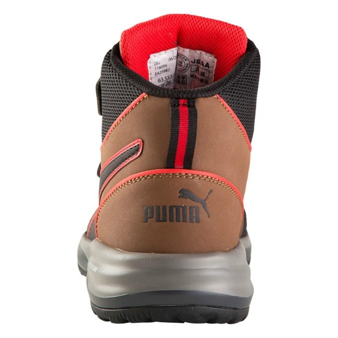 PUMA（プーマ） メンズ 安全靴 作業靴 ラピッド ブラウン ミッド Rapid