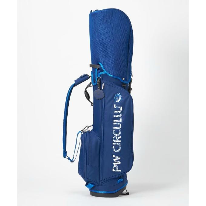 ヨッシ様 ピーダブリュサーキュラス キャディバッグ ゴルフバッグ 青