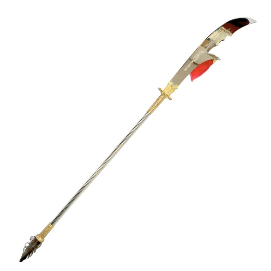 青龍偃月刀 約2m アルミ合金刀身 総金属仕様 模造刀 中国剣 太極拳演武