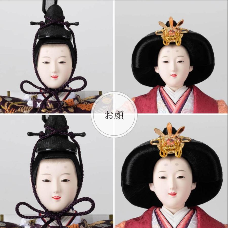 雛人形 親王飾り 三五 花草鳳凰文 紫園 : 人形の館石倉 - 通販 - Yahoo