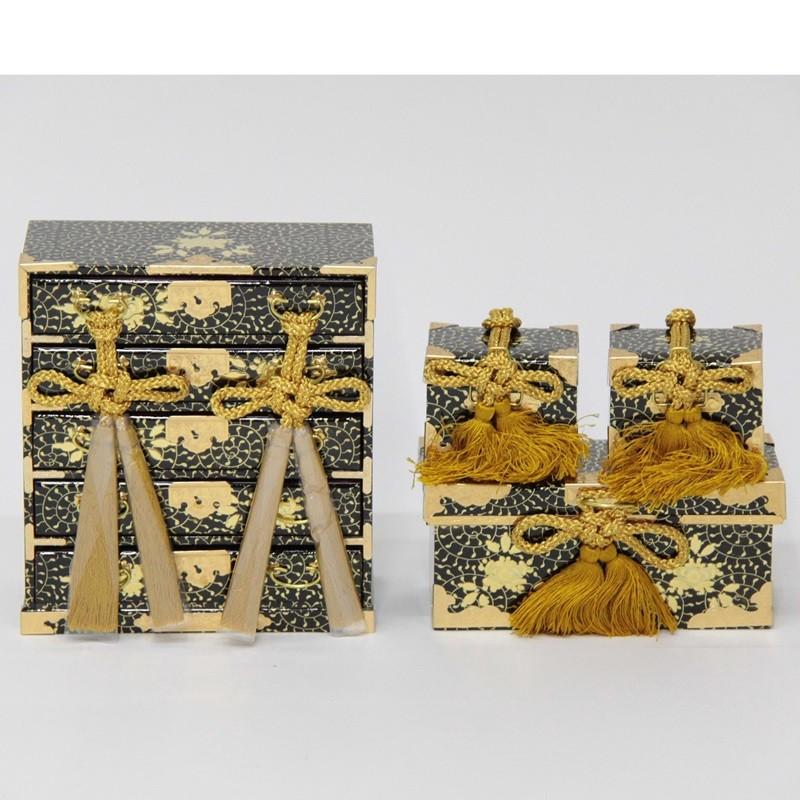 雛道具 アウトレット品 三荷揃 18ya1187 本金爪唐草 : ちぐさや - 通販