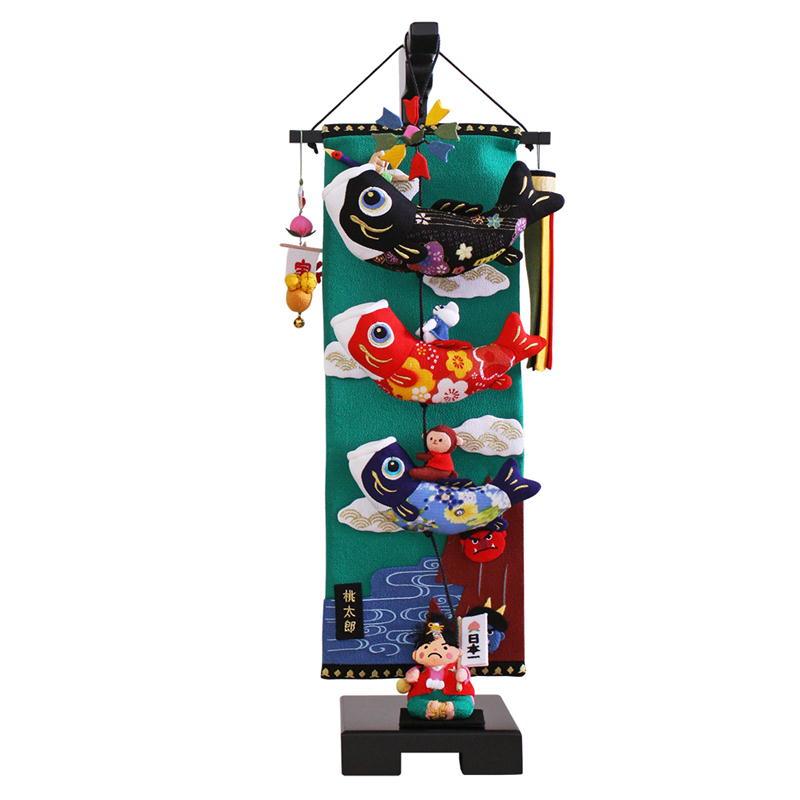 室内鯉のぼり 桃太郎こいのぼり 小 sp-5-7 : ちぐさや - 通販 - Yahoo