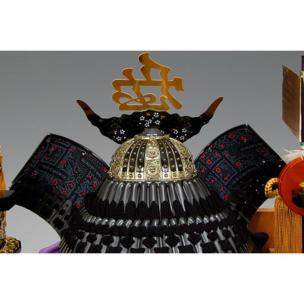 五月人形 K-125 直江兼続 兜ケース飾り 【人形の佳月】【送料無料