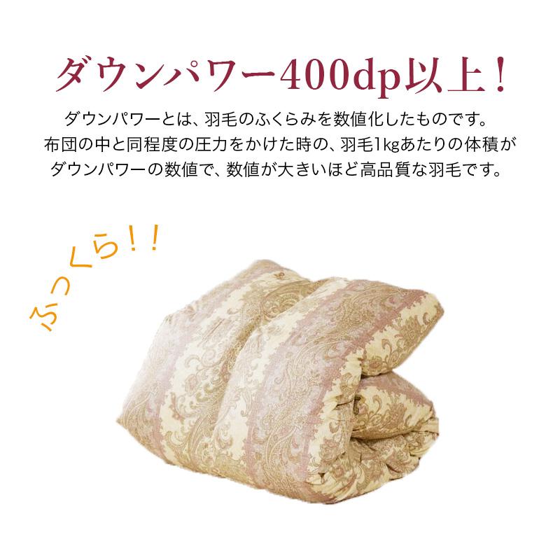 羽毛布団 掛け布団 シングル 冬用 羽毛掛け布団 お買得柄任せ ロイヤル
