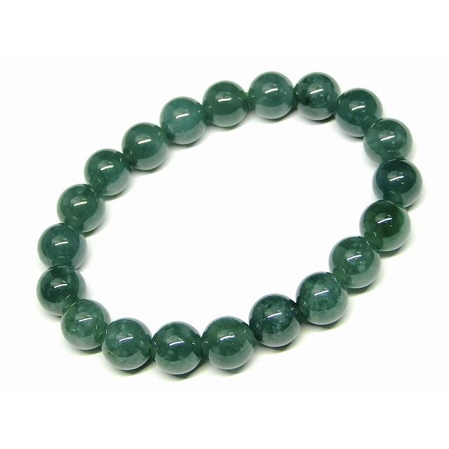 天然石 パワーストーン g3-16H ミャンマー翡翠 ヒスイ 10mm AAA