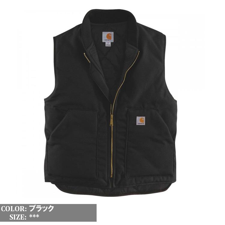 Carhartt（カーハート） ベスト リラックスフィット ダック ワーク
