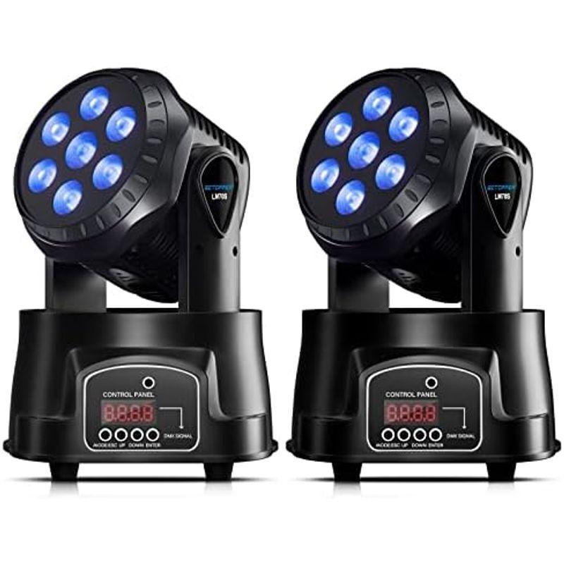 BETOPPER ミニムービングライト LM70S 7x8W RGBW LED 舞台照明 7色変換