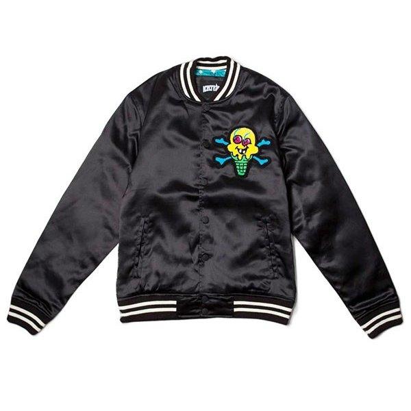 ICECREAM（アイスクリーム） スタジャン サテンジャケット ジャンパー
