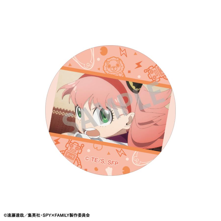 SPY×FAMILY スパイファミリー ピックキャラホログラム 缶バッジ