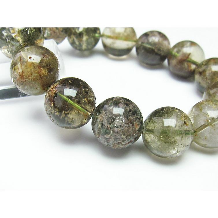 パワーストーン 天然石 ガーデンクォーツ（庭園水晶）ブレスレット17mm