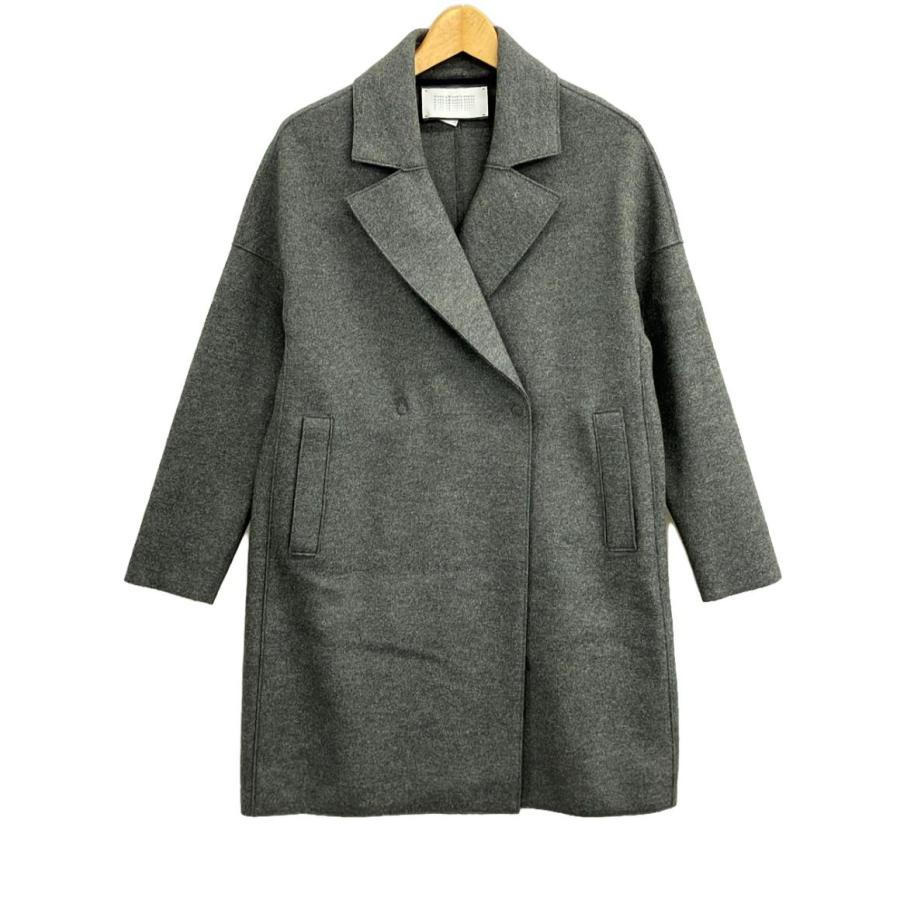 美品 ハリスワーフロンドン ドロップショルダーチェスターコート