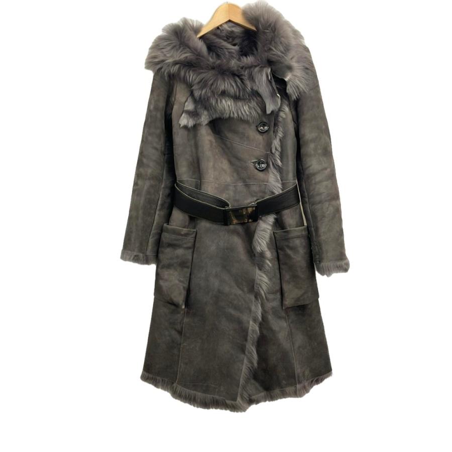 美品 カールドノヒュー ムートンコート レディース SIZE XS (XS) KARL