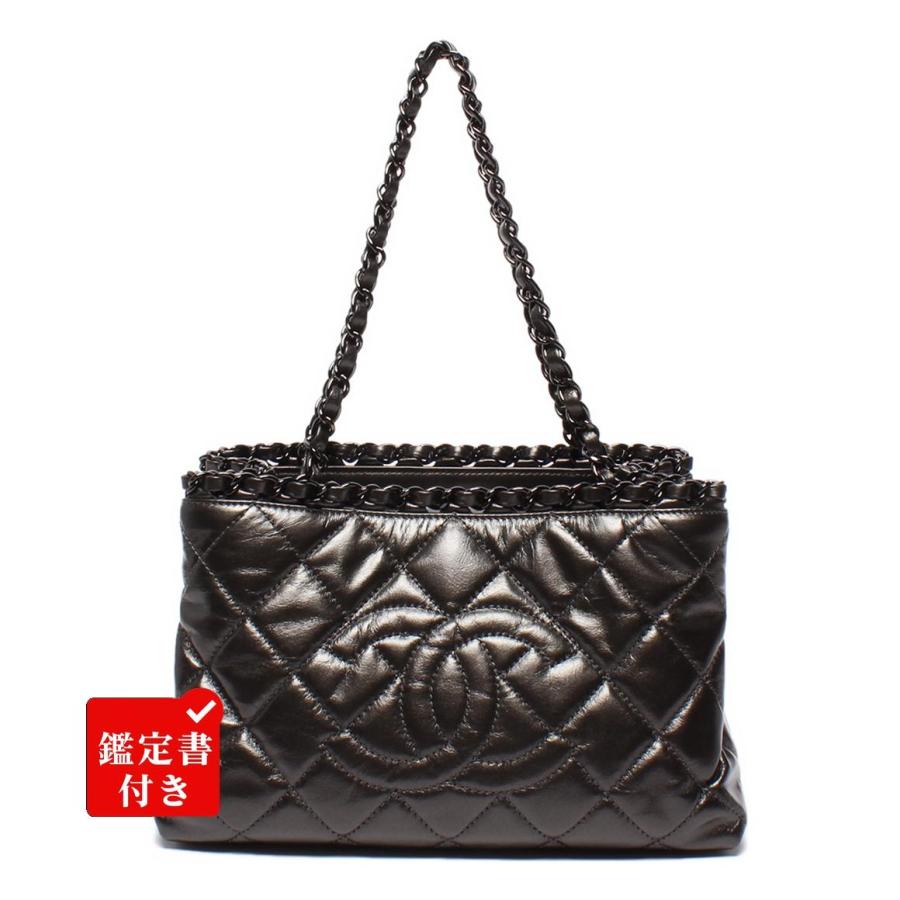 美品 シャネル チェーンショルダーバッグ トートバッグ 肩掛け