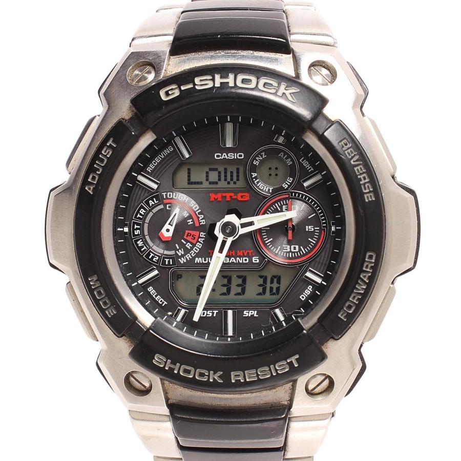 カシオ 腕時計 G-SHOCK MT-G ソーラー MTG-1500 メンズ CASIO 中古