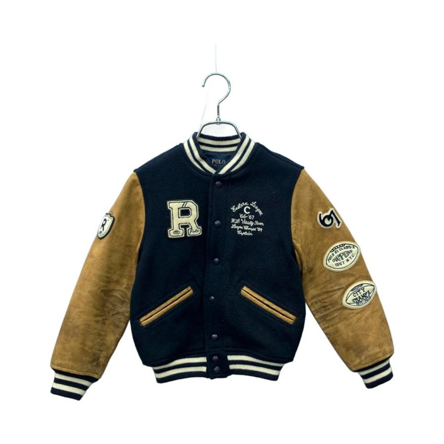 ポロ・ラルフローレン スタジャン レザースリーブ キッズ SIZE 7 (120