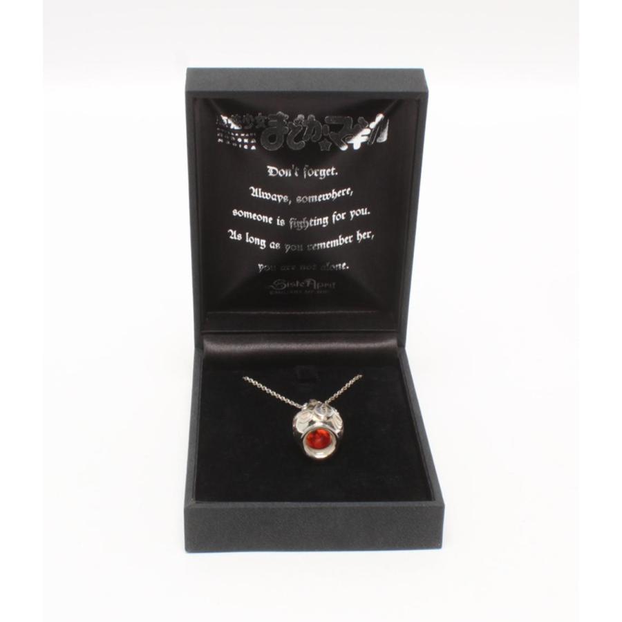 ネックレス SV925 ソウルジェム 佐倉杏子 レディース 魔法少女まどか