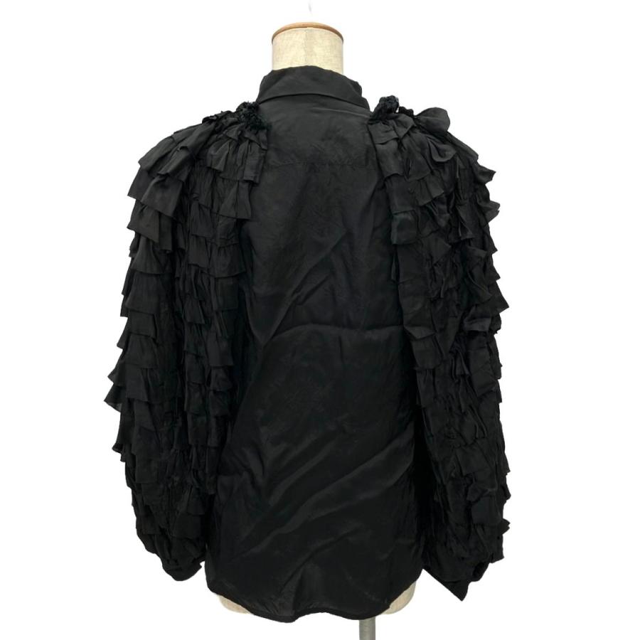 コムデギャルソン 長袖シャツ ロングスリーブフリルシャツ レディース