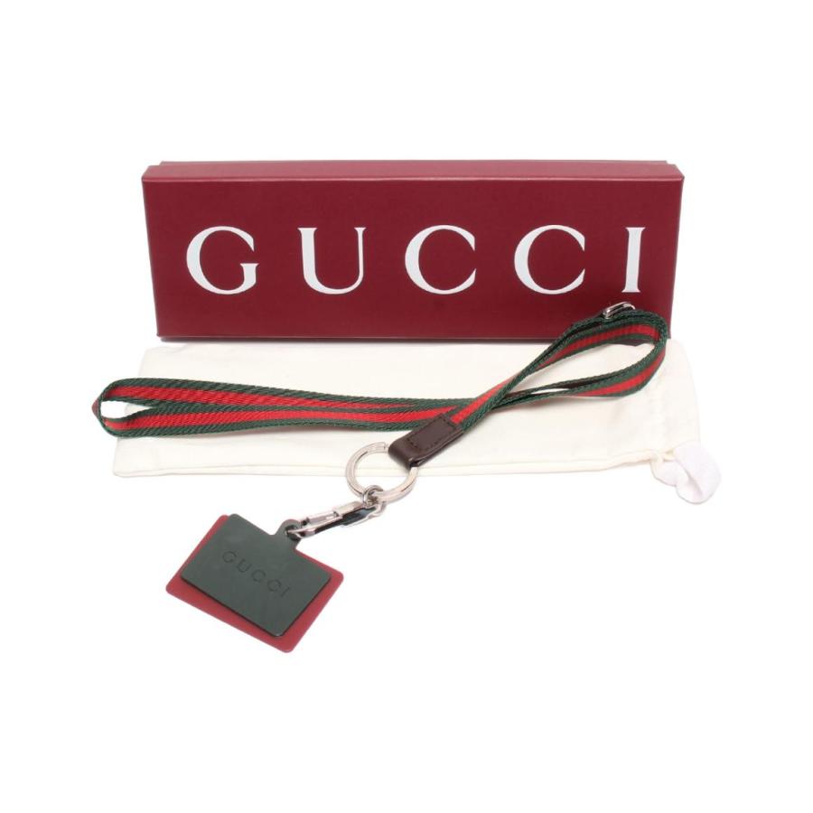 グッチ スマートフォン用ネックストラップ メンズ GUCCI 中古
