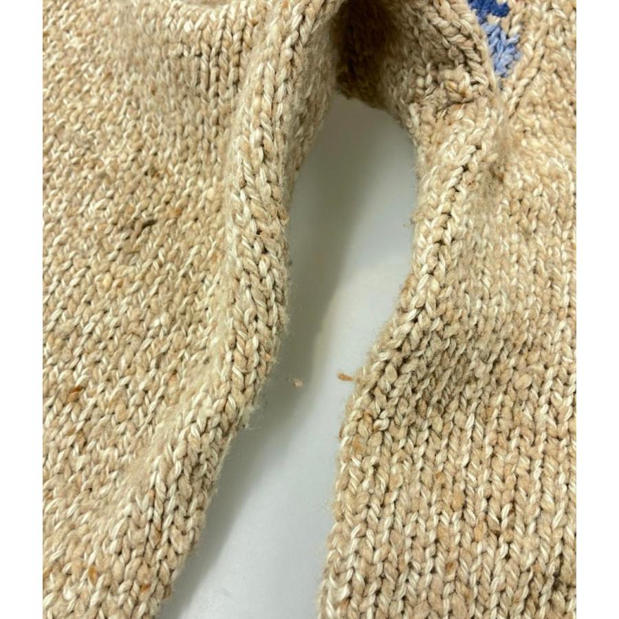 美品 ポロ・ラルフローレン ウールカシミアクルーネックニットセーター