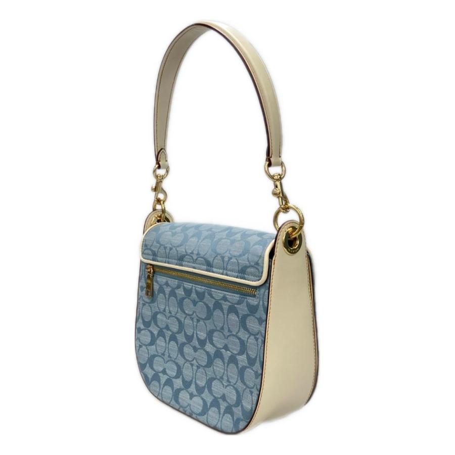 美品 コーチ ショルダーバッグ 斜め掛け 肩掛け シグネチャー C8514