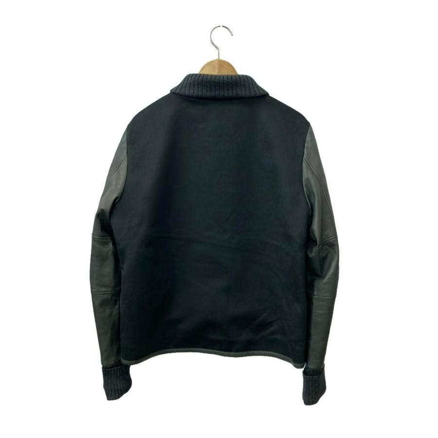 スロウガン レザースタジャン カシミヤ100% メンズ SIZE 5 (L) slowgun