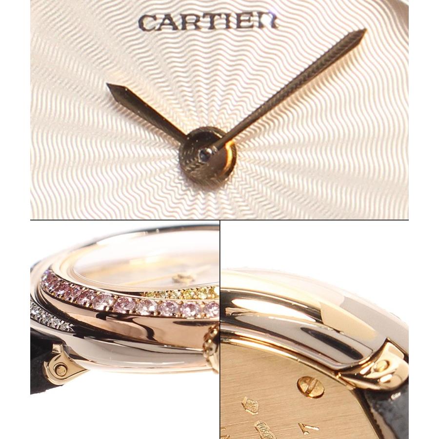 カルティエ 腕時計 トリニティ 18K 750 ダイヤモンド クォーツ