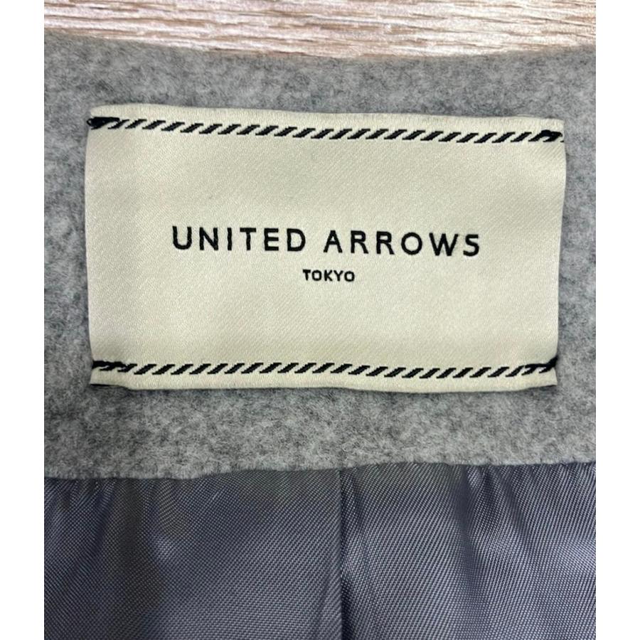 ユナイテッドアローズ ノーカラーベルスリーブコート レディース SIZE