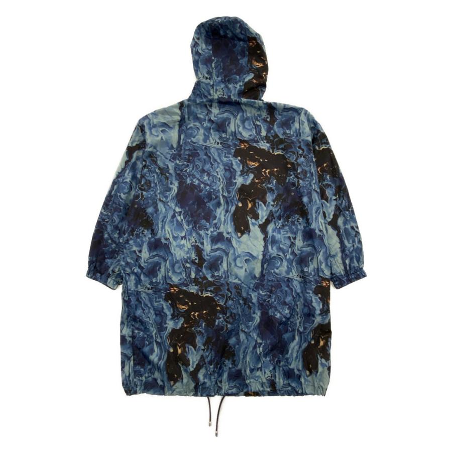 ダンヒル ロングコート マーブルプリント ナイロン 19SS メンズ SIZE M