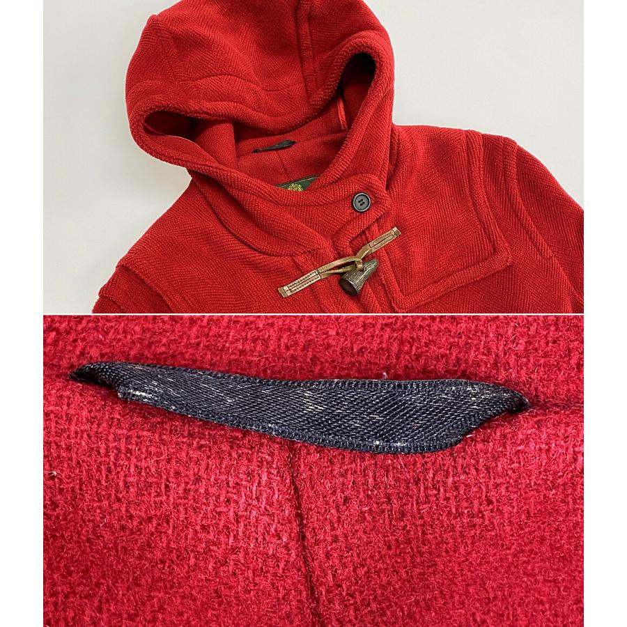 グレンフェル ダッフルコート レッド レディース SIZE 34 Grenfell