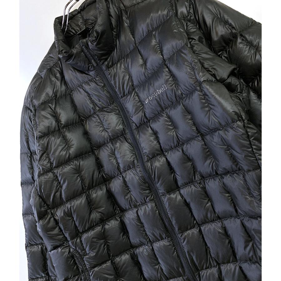 モンベル ダウンジャケット プラズマ1000 ブラック メンズ SIZE M mont