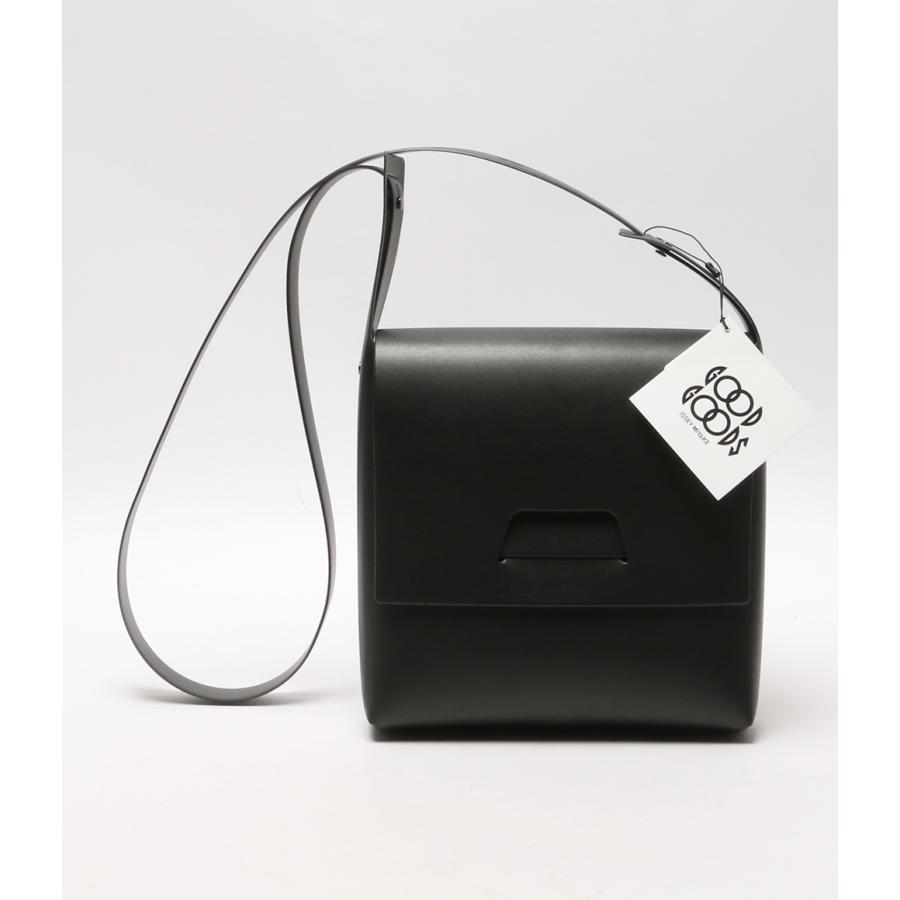 美品 グッドグッズイッセイミヤケ BOX ショルダーバッグ メンズ GOOD