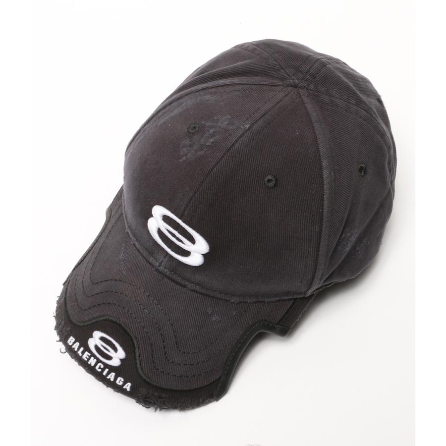 BALENCIAGA（バレンシアガ） キャップ Double Unity Cap BLK メンズ