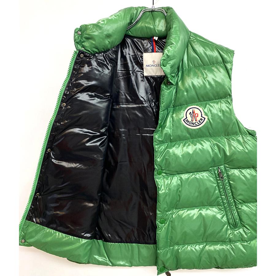 モンクレール ダウンベスト グリーン メンズ SIZE 4 MONCLER 中古