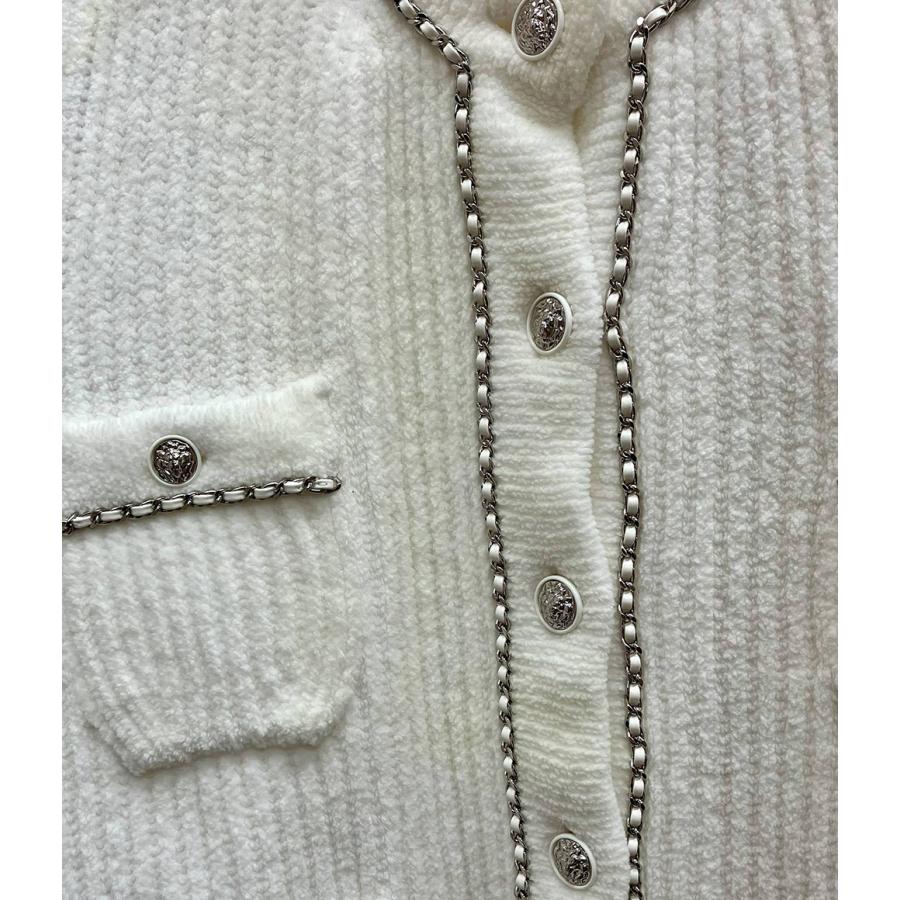 シャネル カーディガン 22AW P73520K10560 レディース SIZE 36 CHANEL