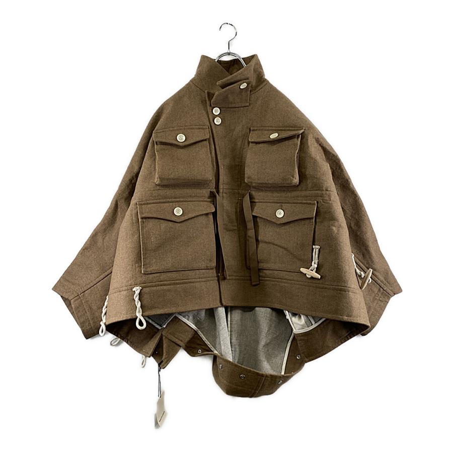 美品 ビューティフルピープル ダッフルコート 11335103009 ベージュ