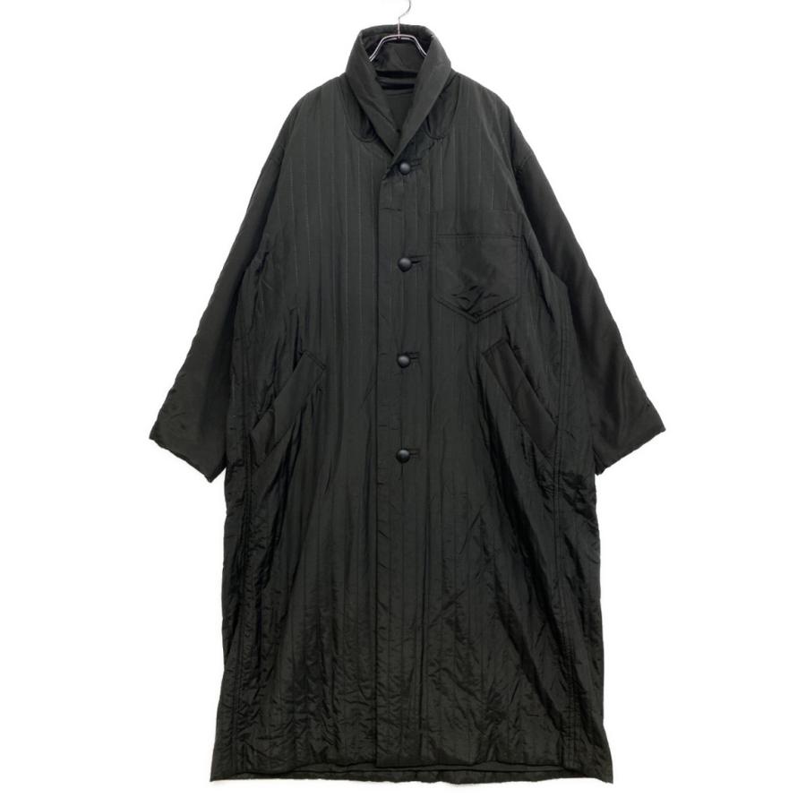 イッセイミヤケ メン 80s 筆タグ ショールカラーコート 中綿 メンズ