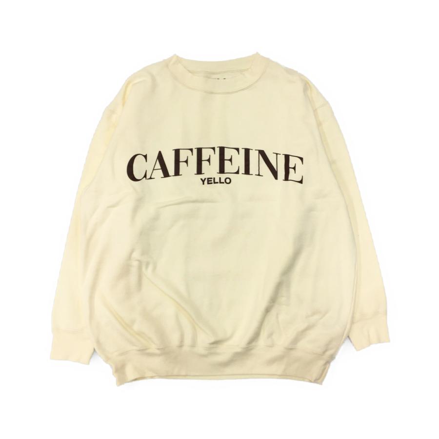 イエロ スウェット セットアップ アイボリー 星あや 20AW レディース