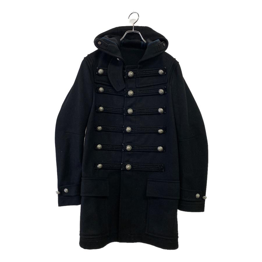 バルマン ナポレオンコート ブラック メンズ SIZE 46 BALMAIN 中古