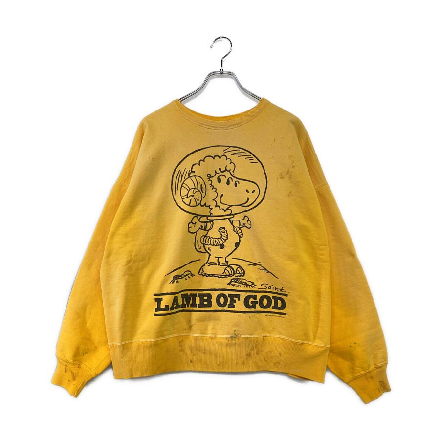 セントマイケル スウェット スヌーピー LAMB OF GOD 24ss メンズ SIZE
