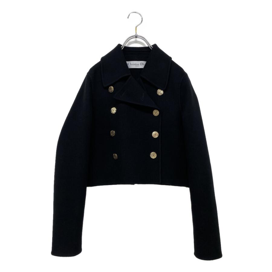 美品 クリスチャンディオール ショートコート 340C48A0060 カシミア