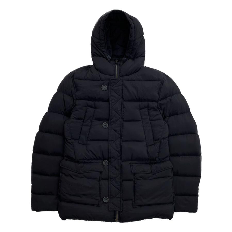 ヘルノ ダウンジャケット ネイビー N-3B メンズ SIZE 48 HERNO 中古